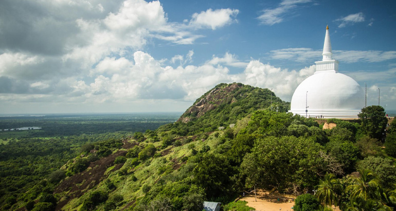 mihintale rock in sri lanka